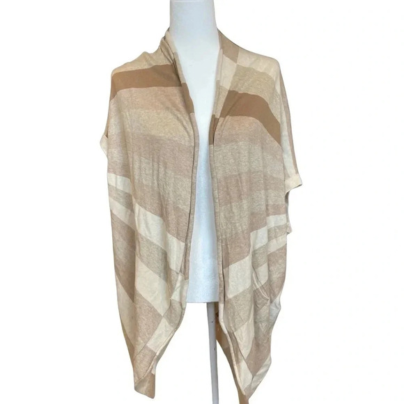 S/M Anthropologie Sparrow Striped Cocoon Sweater - Picture 1 of 4